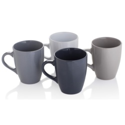 Sabichi Texture Value Mug Set - 4 Piece - STX-349294 