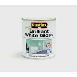 Rustins Quick Drying White Gloss - 500ml - STX-355286 