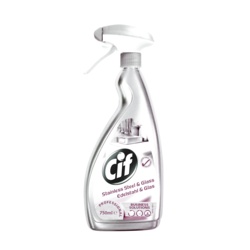 Cif Stainless Steel & Glass Cleaner - 750ml - STX-356004 