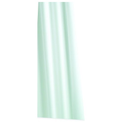 Croydex Textile Shower Curtain - Plain Polyester - White - STX-356154 