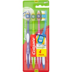 Colgate Toothbrush - Premier Clean (4 pack) - STX-356565 