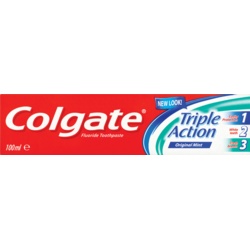 Colgate Toothpaste 100ml - Triple Action - STX-356615 