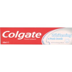 Colgate Toothpaste 100ml - White & Fresh Breath - STX-356616 