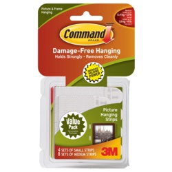 Command Picture Hanging Strips - Combi Pack - STX-356619 