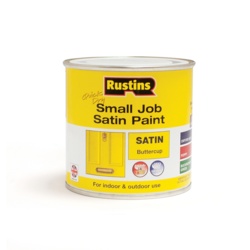Rustins Quick Dry Small Job Satin 250ml - Buttercup - STX-358079 