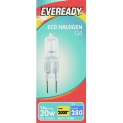 Eveready Eco Halogen G4 12v Capsule Boxed - 14w - STX-358207 