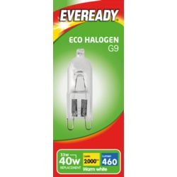 Eveready Eco Halogen G9 220-240v Capsule - 33w - STX-358208 