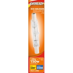 Eveready Eco Halogen Linear 220-240v 78mm Boxed - 120w - STX-358211 