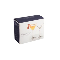 Ravenhead Essentials Martini Glasses - Sleeve 2 15cl - STX-359052 