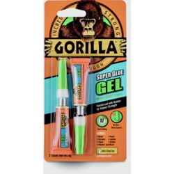 Gorilla Super Glue Gel - 2x3g - STX-359272 