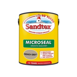 Sandtex Smooth Masonry 5L - French Grey - STX-359286 