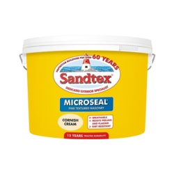 Sandtex Smooth Masonry 10L - Plymouth Grey - STX-359292 