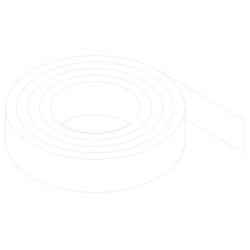 Gower Rapide+ Edging Tape - Matt Grey 10m x 16mm - STX-359753 