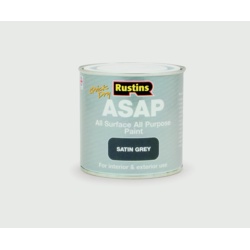 Rustins ASAP All Surface Paint 250ml - Grey - STX-359951 