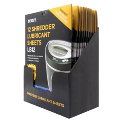 Texet 12 Shredder Lubricant Sheets - STX-359982 