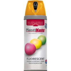 PlastiKote Fluorescent Spray Paint - Orange - 400ml - STX-361903 