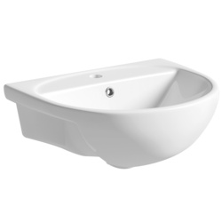 SP Cloakroom Collection Semi Recessed Basin 515mm - W - 515mm D - 430mm - STX-362004 