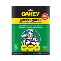 Oakey Liberty Green - 3 Sheets - STX-362008 