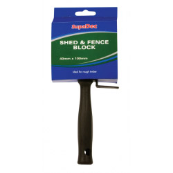 SupaDec Shed & Fence Block Brush - 4"/100mm - STX-362266 