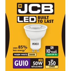 JCB LED GU10 5w - 350lm 3000k Warm White - STX-362997 