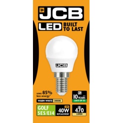 JCB LED Golf 470lm Opal 6w - SES Cap E14 2700k - STX-363007 