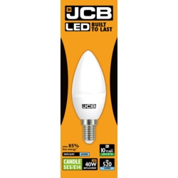 JCB LED Candle 470lm Opal 6w - E14 6500k - STX-363026 