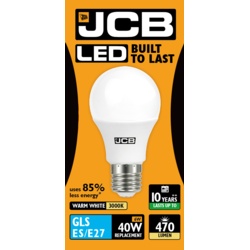 JCB LED A60 470lm Opal 6w - E27 2700k - STX-363031 