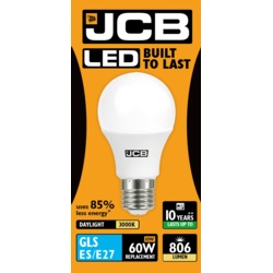 JCB LED A60 806lm Opal 10w - E27 2700k - STX-363033 