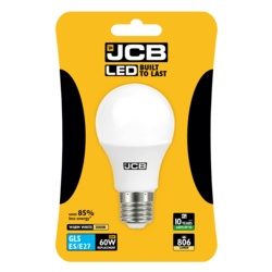 JCB LED A60 806lm Opal 10w - E27 2700k - STX-363038 