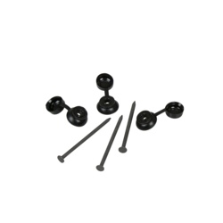 Ariel Coroline Fixings Pack Of 20 - Black - STX-363169 