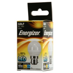 Energizer LED Golf - 5.9w B22 Boxed - STX-363280 