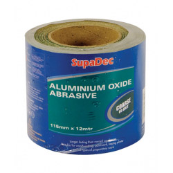 SupaDec Aluminium Oxide Roll - Coarse Grade, 60 Grit, 12m - STX-364283 