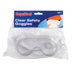 SupaTool Clear Safety Goggles - STX-364566 