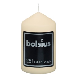 Bolsius Pillar Candle - 98/58 Ivory - STX-365013 