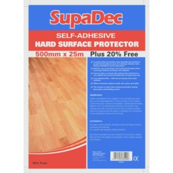 SupaDec Hard Floor Protector Film Plus 20% Extra - 500x25 - STX-365246 