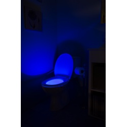 Croydex Colour Changing Toilet Pan Night Light - Homewares/White - STX-365415 