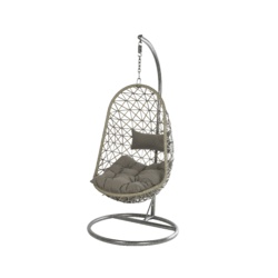 Kaemingk Bologna Wick Hang Chair - Grey - STX-365493 