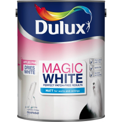Dulux Magic White Matt 5L - Pure Brilliant White - STX-366481 