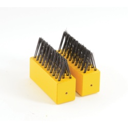 WOLF-Garten Replacement Weeding Brush - Twin Pack - STX-366549 