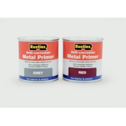Rustins Anti-Corrosion Metal Primer 250ml - Grey - STX-366743 