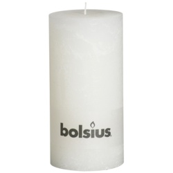 Bolsius Pillar Candle 200/100 - White - STX-366789 