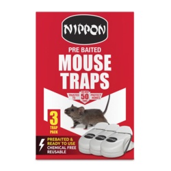 Nippon Pre-Baited Plastic Mouse Traps - 123g - STX-367254 