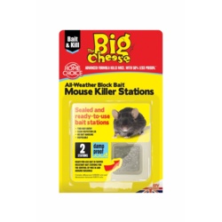 The Big Cheese Mouse Killer Stations - Twin pack - STX-367300 