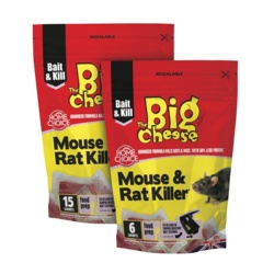 The Big Cheese Mouse & Rat Killer┬▓ - 15 Pasta Sachets - STX-367301 