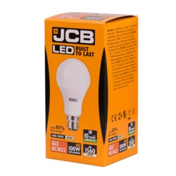 JCB LED A70 - 15W B22 Boxed - STX-367409 