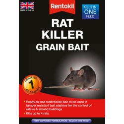 Rentokil Rat Killer Grain Bait - Single Sachet - STX-367418 