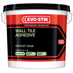 Evo-Stik Tile A Wall Non-Slip Adhesive for Ceramic Tiles - 10L - STX-368043 