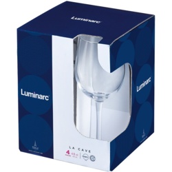 Luminarc La Cave Wine Glass 4 Pack - 48cl - STX-368144 
