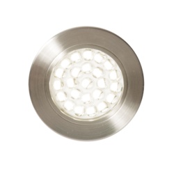 Culina Pozza LED Mains Voltage Circular Cabinet Light - 3000k Warm White - STX-368238 