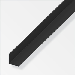 Alfer Equal Angle Plastic Black - 15mm x 15mm x 1m - STX-368448 
